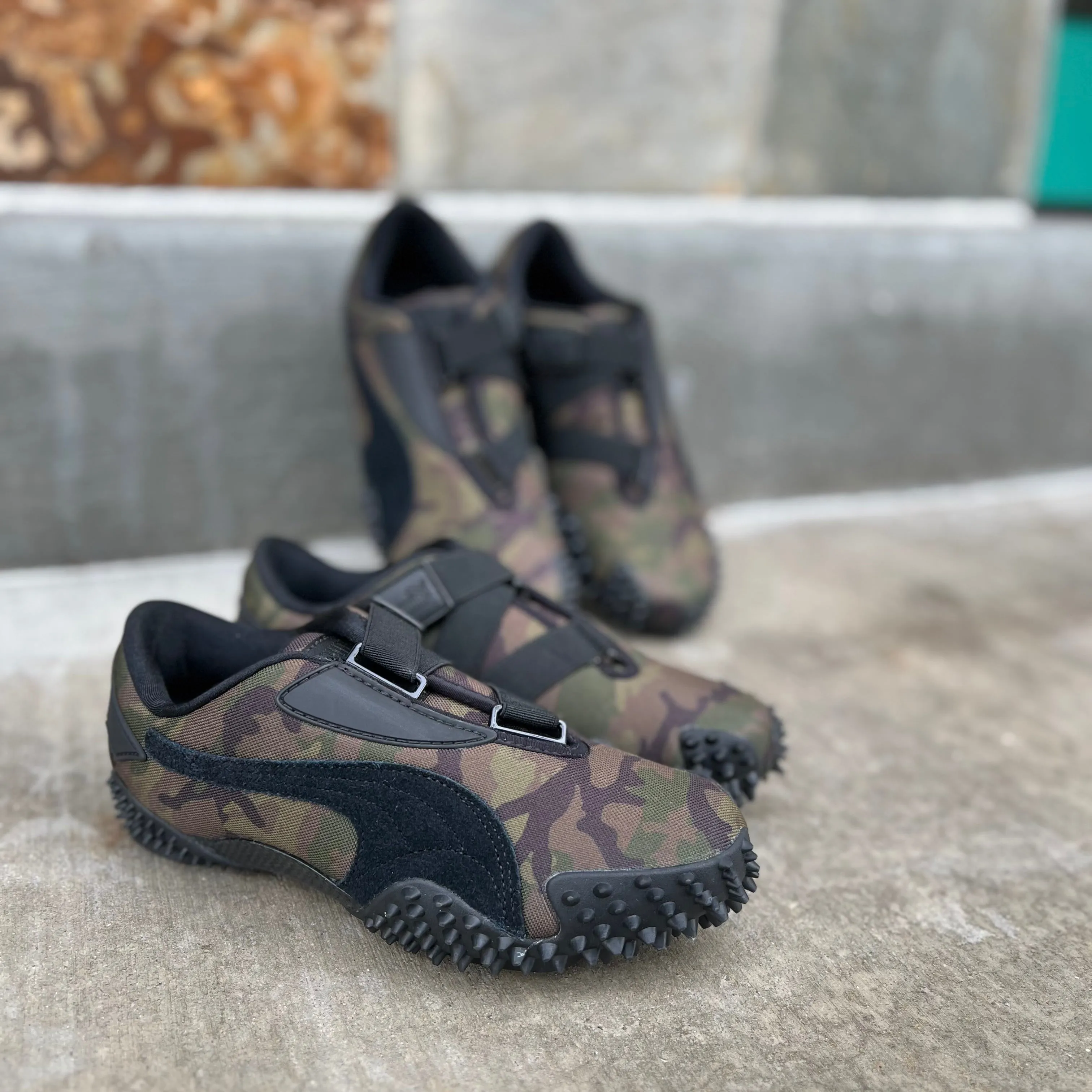 PUMA MOSTRO CAMO WILD WILLOW DARK OLIVE